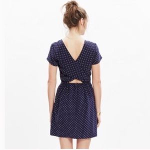 Madewell Dress Navy Stars